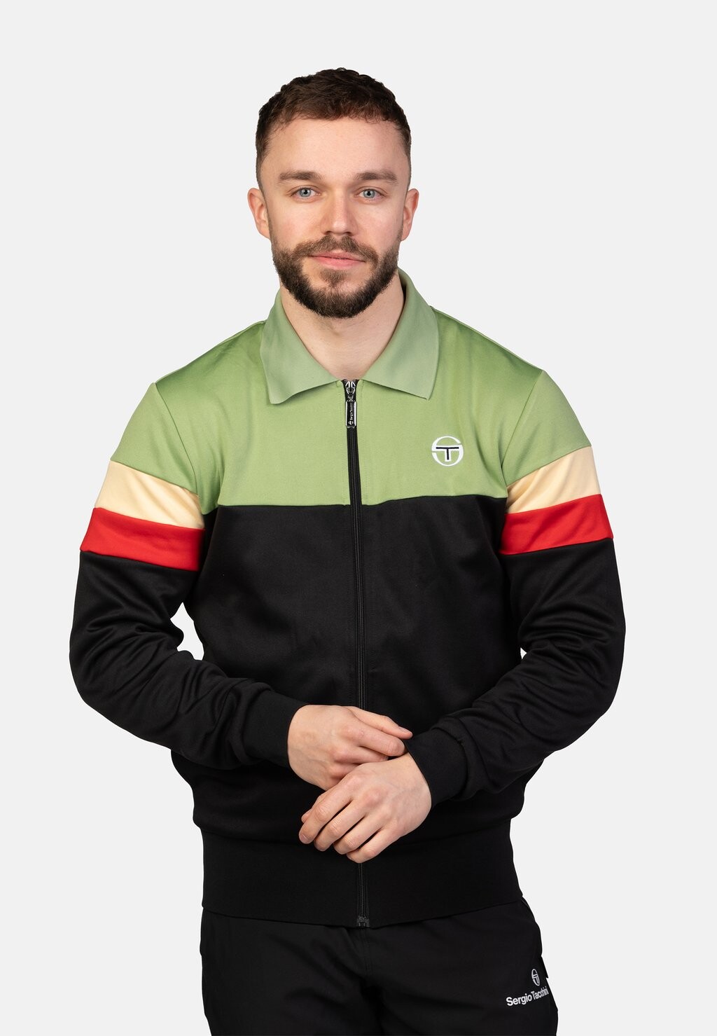 

Спортивная куртка Tomme Tracktop Sergio Tacchini, черный