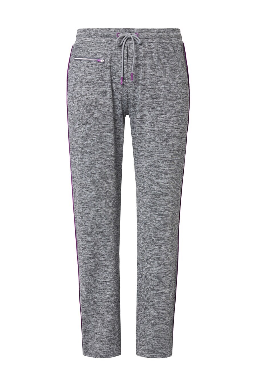 

Брюки Ulla Popken Regular Athletic Pants, пятнистый серый