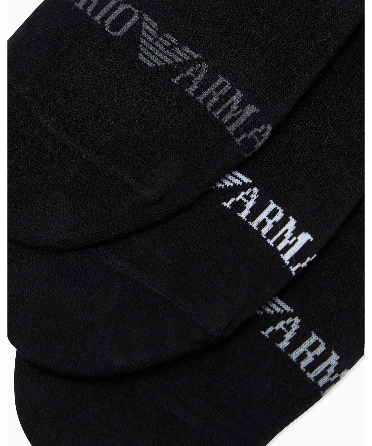 <Эксклюзивно онлайн> Набор из 3 пар носков Emporio Armani для кроссовок - с расширенным логотипом — фото 2