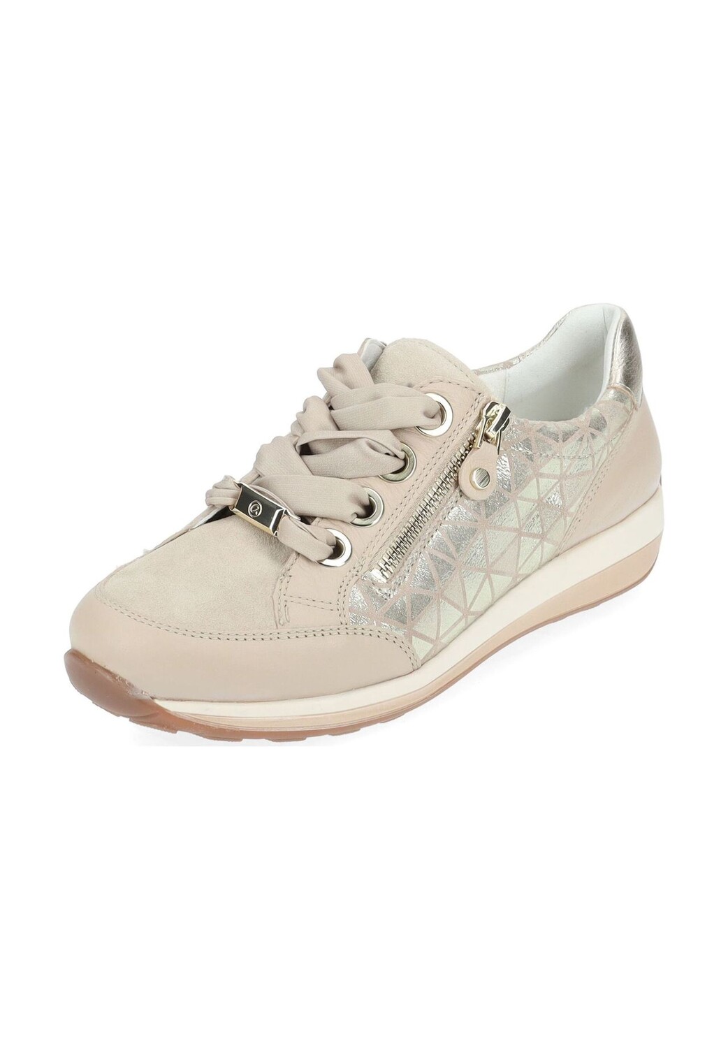 

Кожаные/текстильные кроссовки ara, цвет Beige Gold
