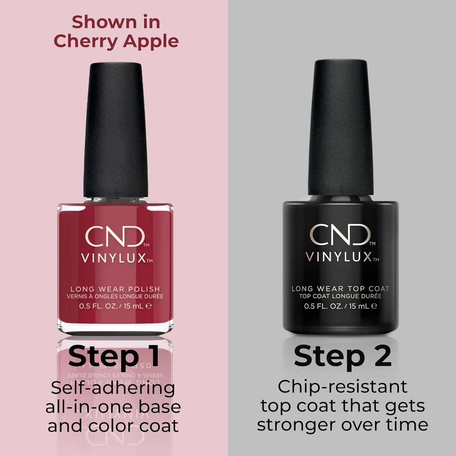 Лак для ногтей «Vinylux Red Baroness No. 139» от CND Cnd, Red — фото 4