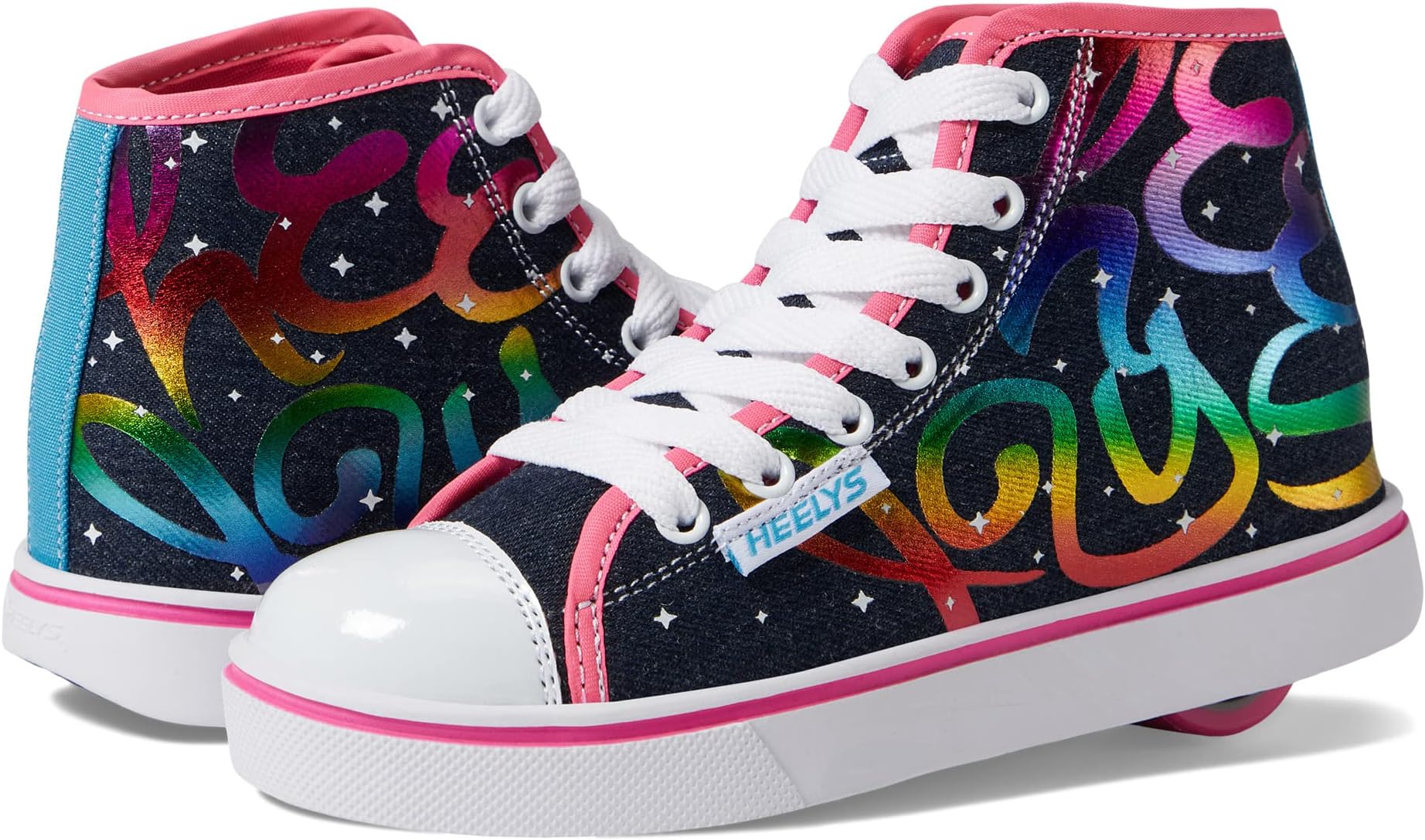 

Кроссовки Heelys Veloz Sneaker Heelys, цвет Denim/Rainbow