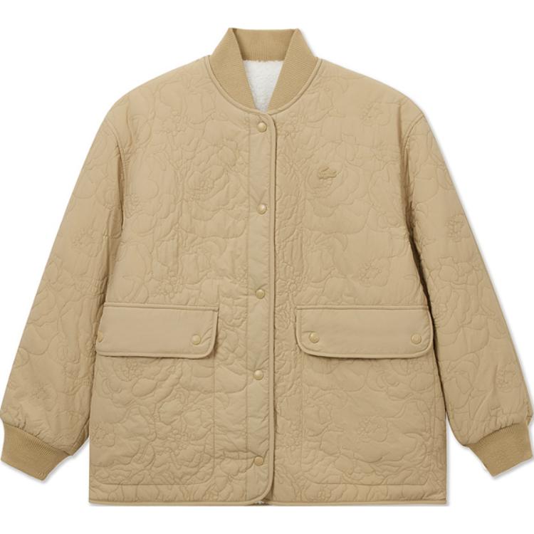 

LACOSTE Пуховик женский молочный шоколад, Milk Coffee