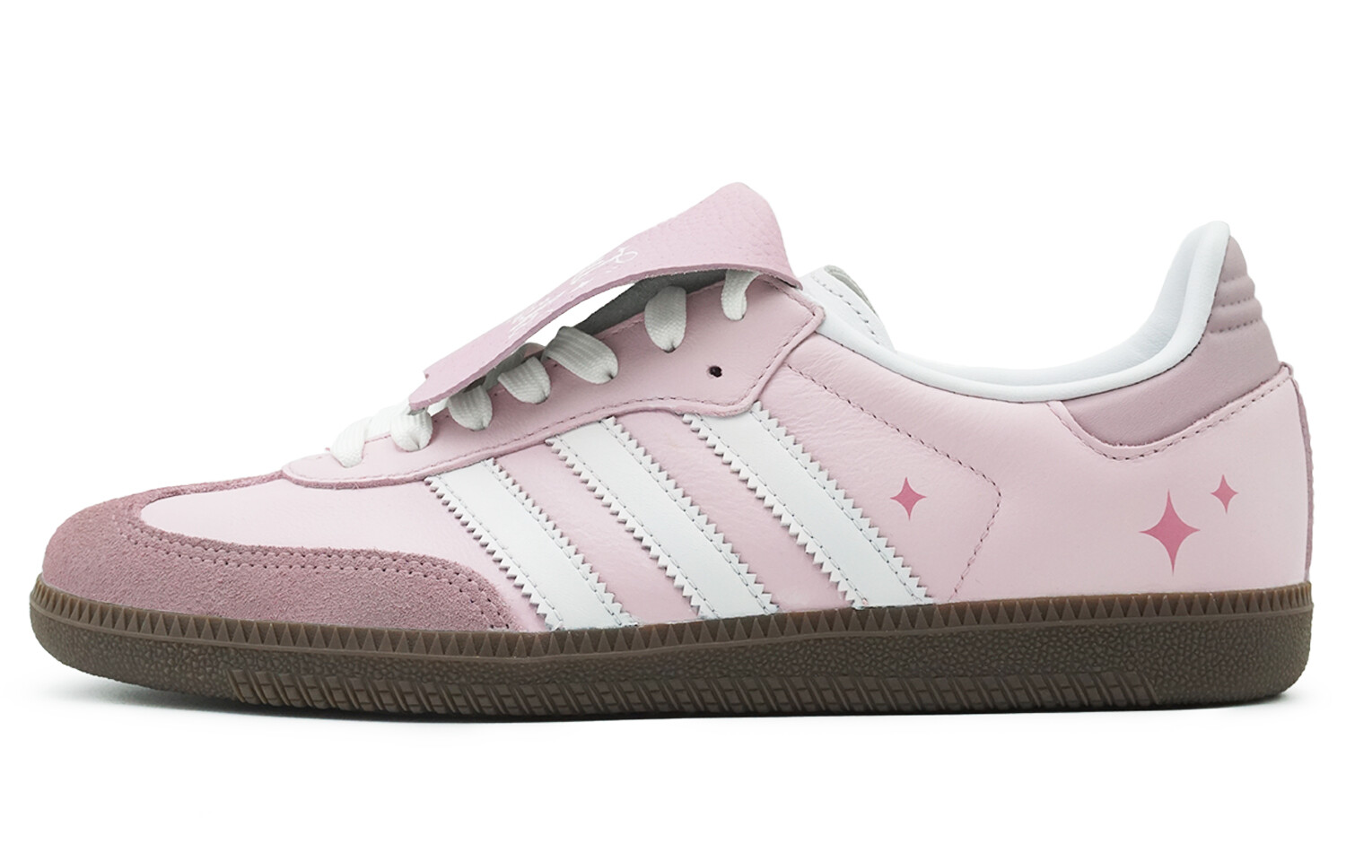 

Кроссовки adidas originals SAMBA OG Skateboarding Shoes Unisex Low-top Pink/white, розовый