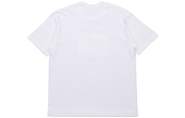 Футболка fw19 week 1 heaven and earth tee printing short sleeve white Supreme, белый — фото 2