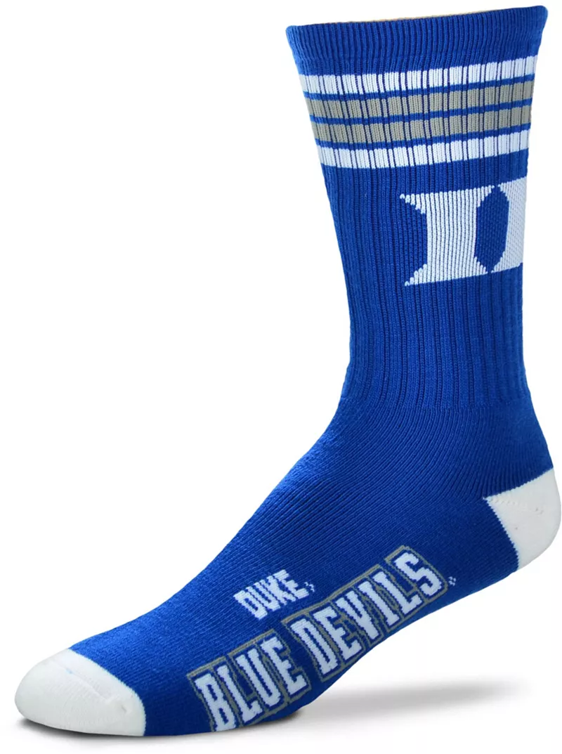 

Носки Deuce Crew с 4 полосками Duke Blue Devils для босых ног For Bare Feet