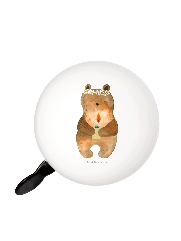 

Mr. & Mrs. Panda Велосипедный звонок, медведь, причастие без слов, белый