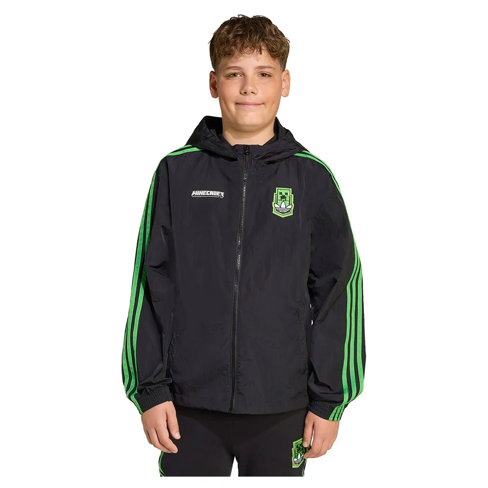 

Куртка adidas Originals X Minecraft Windbreaker, черный
