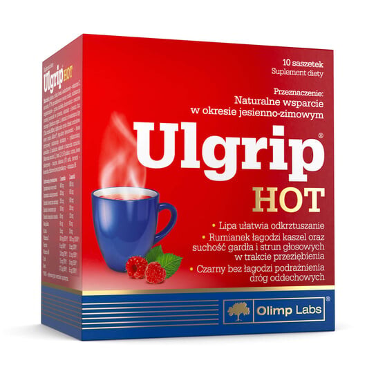 

Olimp Ulgrip Junior — 10 пакетиков — малина Olimp Labs