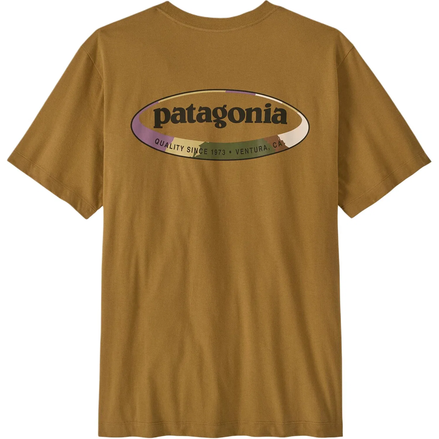 Футболка с овальным логотипом Patagonia BBSN