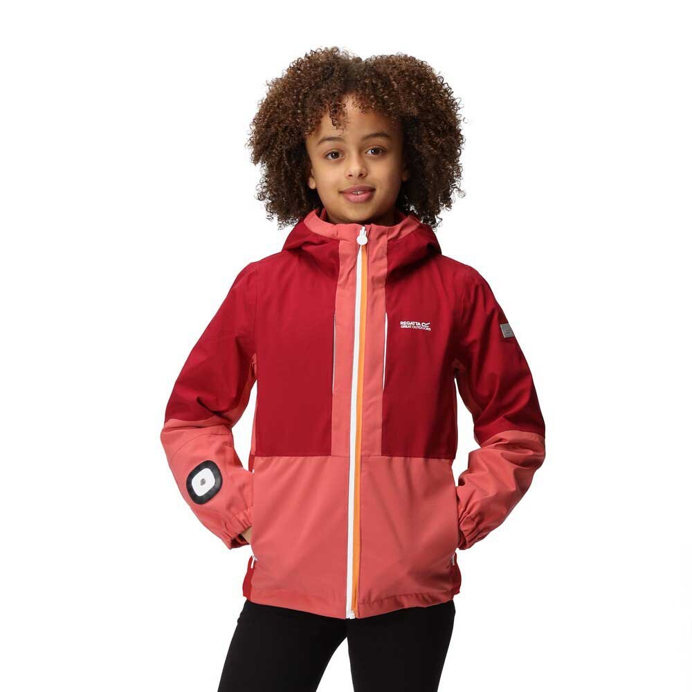 

Куртка Regatta Hydrate VIII 3 In 1 Junior Hoodie Rain, красный