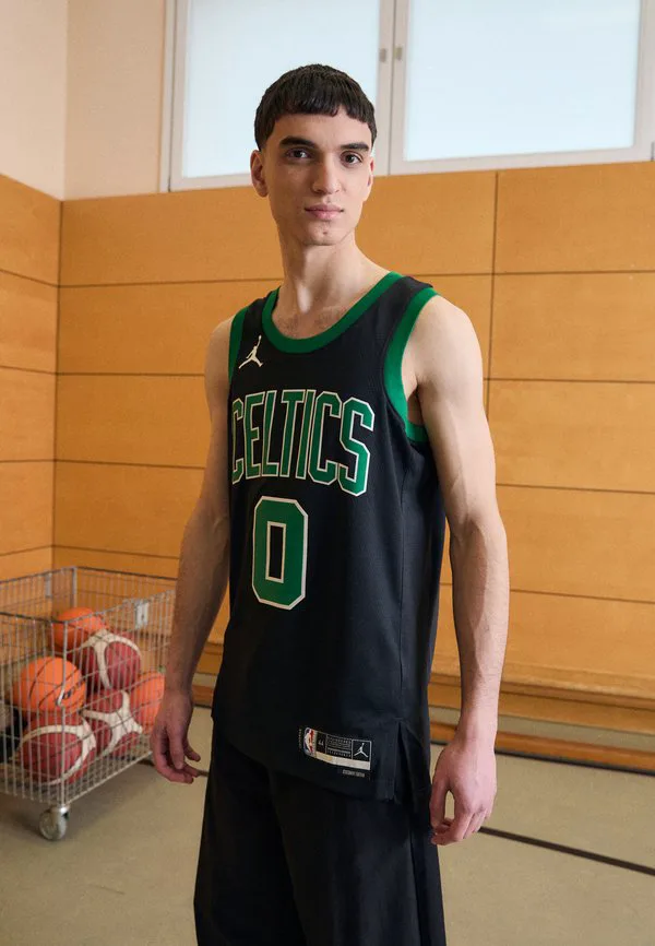 Футболка "boston celtics swingman statement" из нба Nike Performance, Black