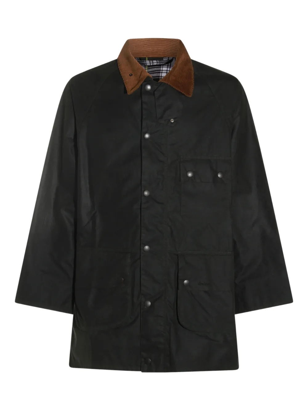 

Однобортное пальто Barbour, зеленый