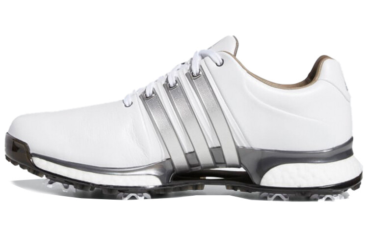 

Tour360 Кроссовки для гольфа мужские низкие серебристо-белые Adidas