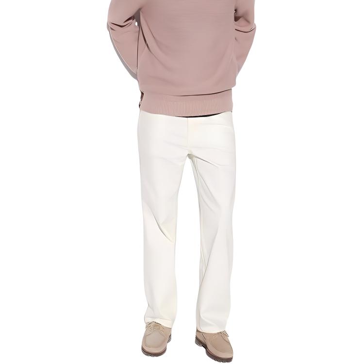 UNIQLO Джинсы мужские ivory — фото 3