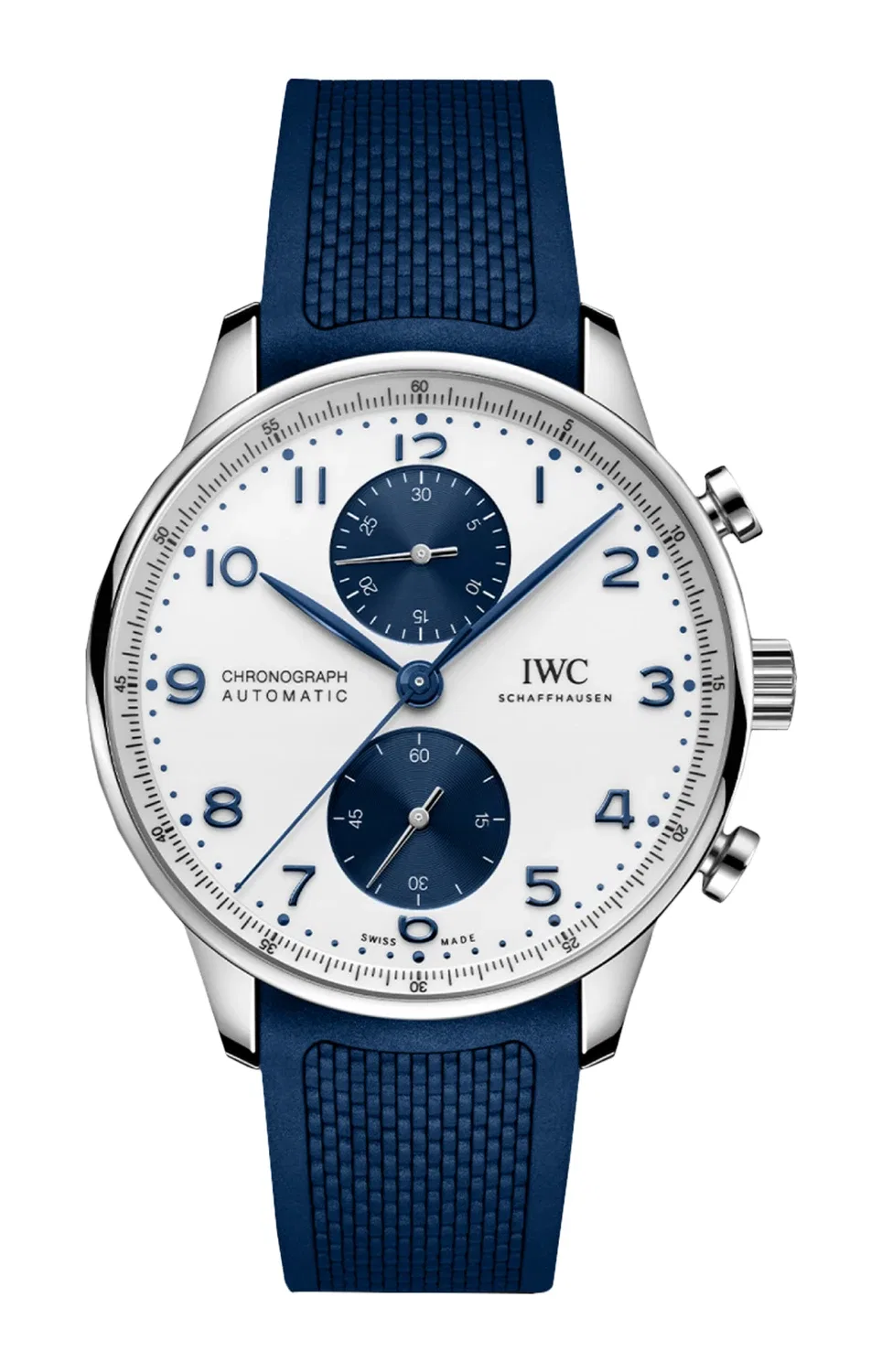 Португезер Хронограф - IW371620 IWC SCHAFFHAUSEN, серебряный