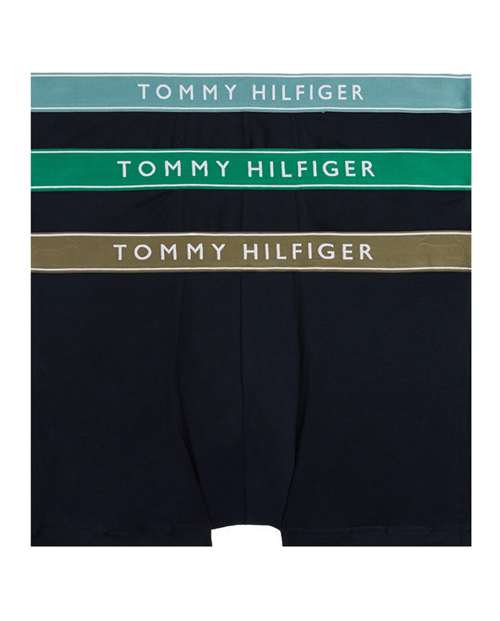 

Упаковка из трех мужских боксеров Tommy Hilfiger, зеленый