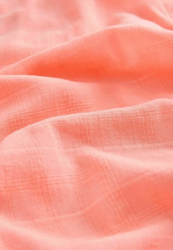 Пляжная рубашка-накидка, стандартный крой, пляжный аксессуар Next, Coral Pink — фото 3