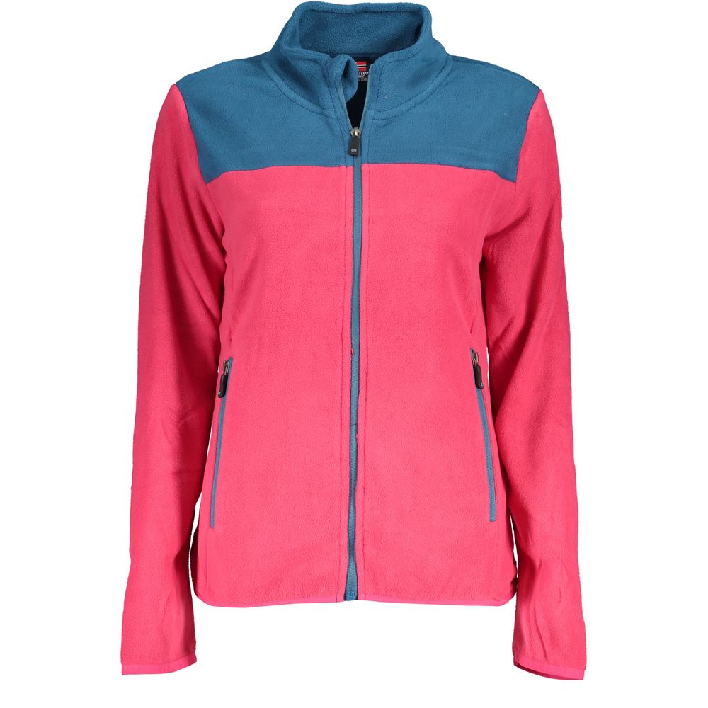 

Розовый свитер из полиэстера Geographical Norway