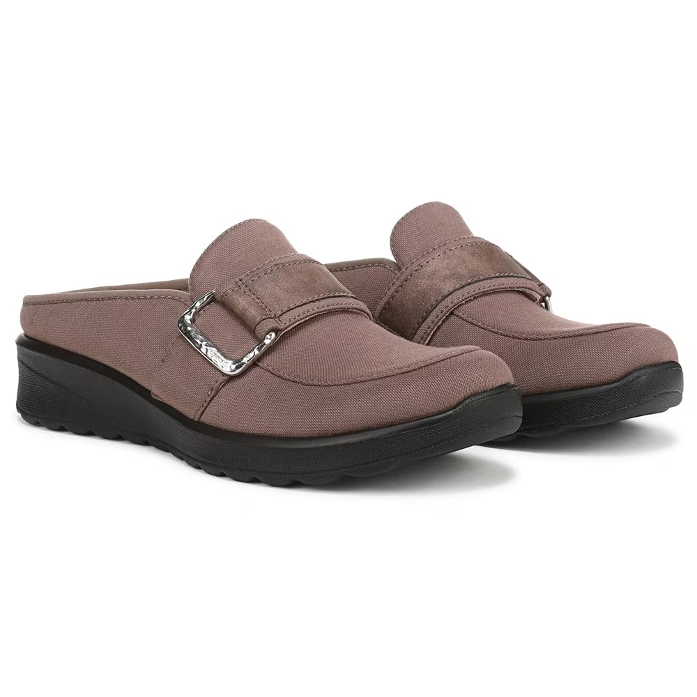 Галерея мюли Bzees For Lifestride, цвет mocha brown knit fabric