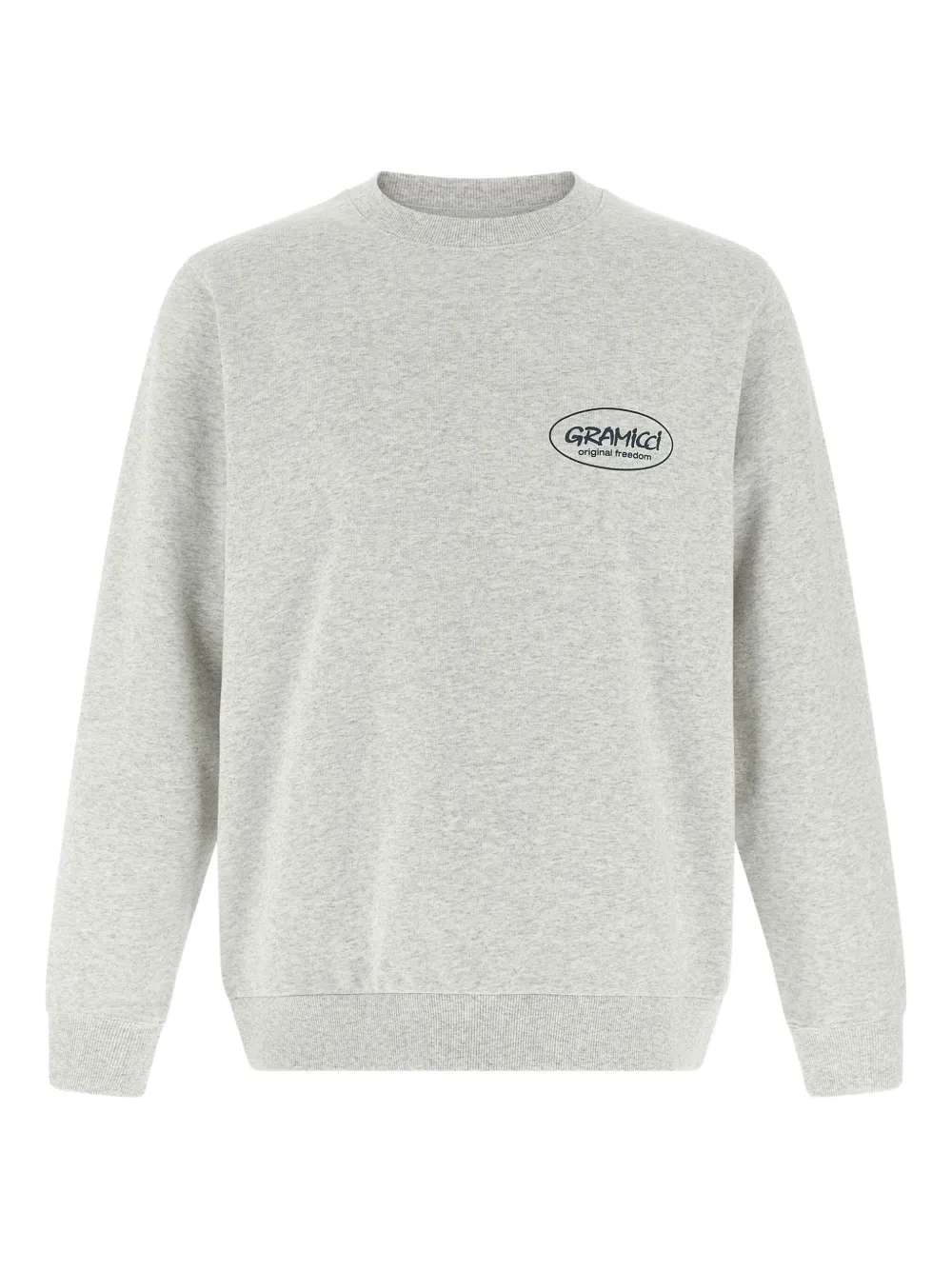 

Свободный свитшот с круглым вырезом Gramicci, серый