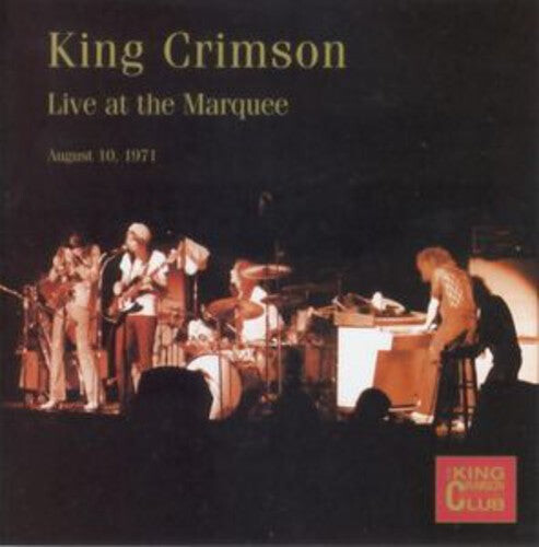 

CD диск King Crimson: Live at the Marquee 1971