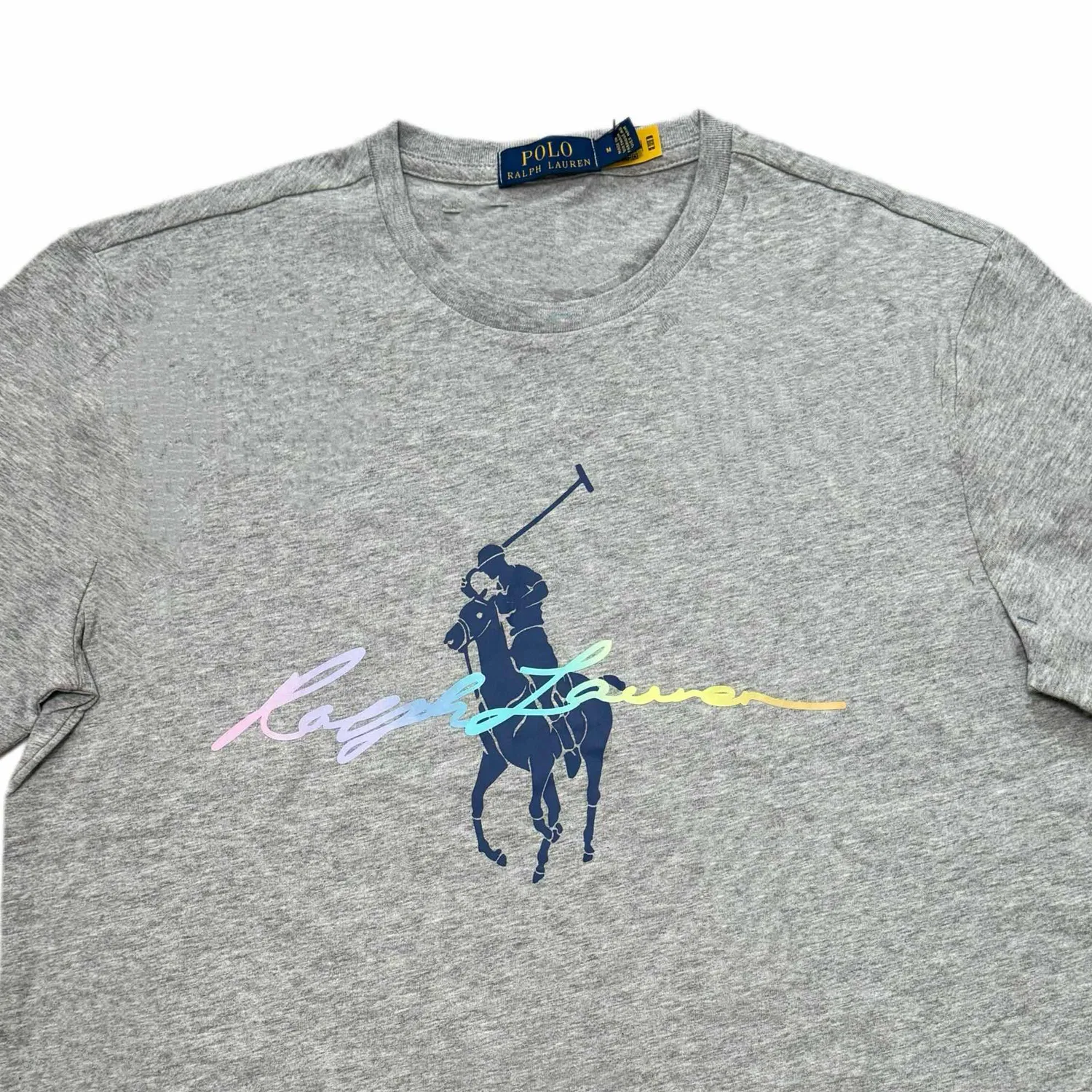 Футболка Big Pony Classic Version мужская Polo Ralph Lauren, Gray — фото 4