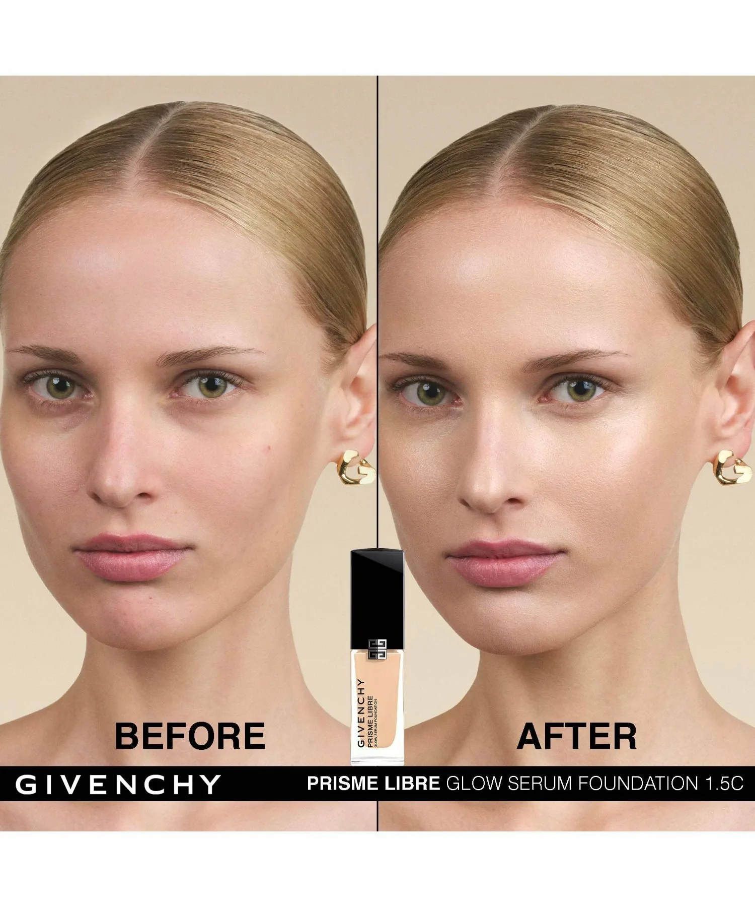 Prisme Libre Glow Serum Foundation Foundation Givenchy Beauty, No.1.5C — фото 3