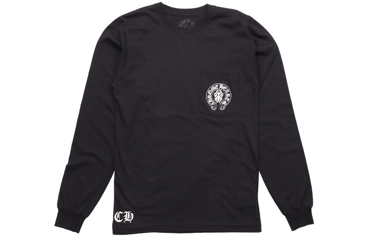 

Футболка унисекс черная Chrome Hearts, черный