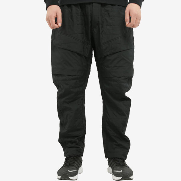Брюки men's nsw tech pack loose casual solid color sports woven long pants/trousers black Nike, черный — фото 3
