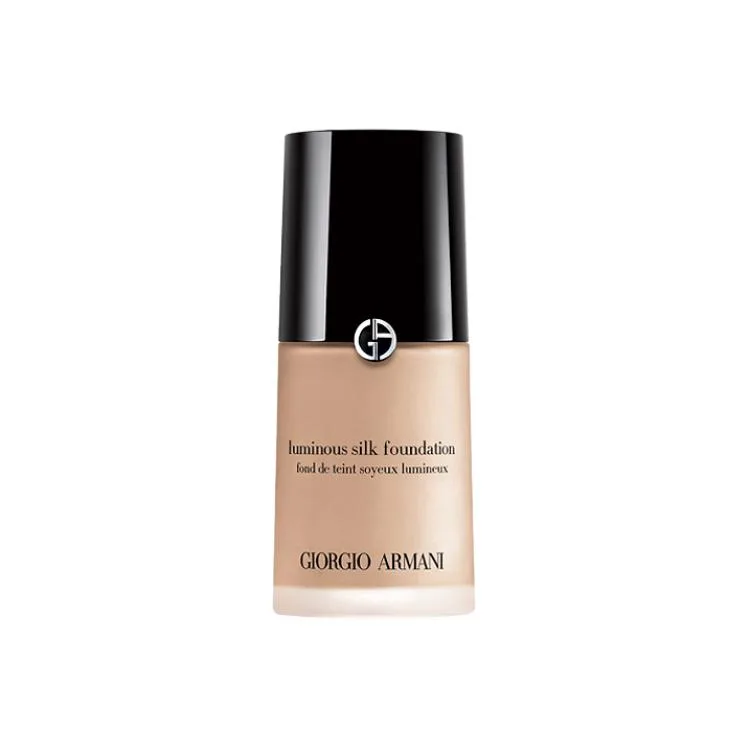 GIORGIO ARMANI Тональная основа Armani Soft And Bright Natural Foundation No Transfer увлажняющая, корректирующая тон кожи, 30 мл, #02