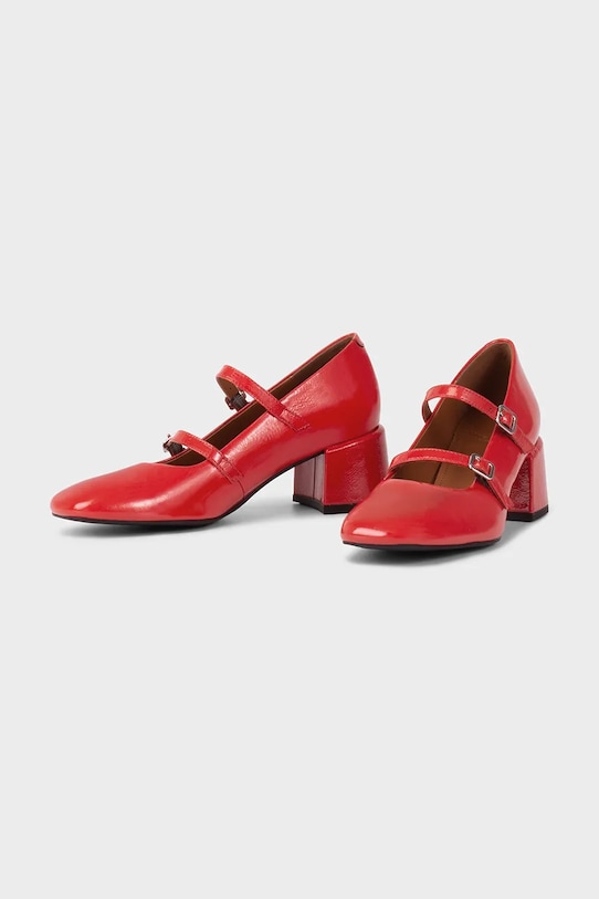 Кожаные босоножки Adison Vagabond Shoemakers, красный — фото 2