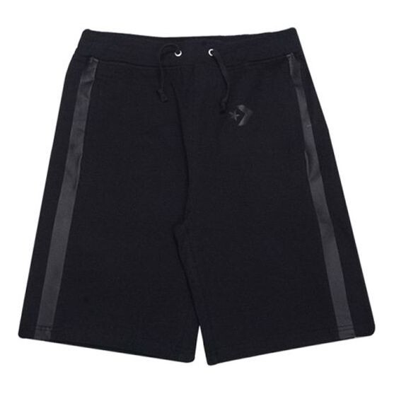 

Шорты lw contrast panel short 'black' Converse, черный