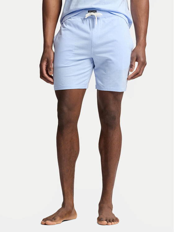 

Пижамные шорты облегающего кроя 714965506002 Polo Ralph Lauren, голубой