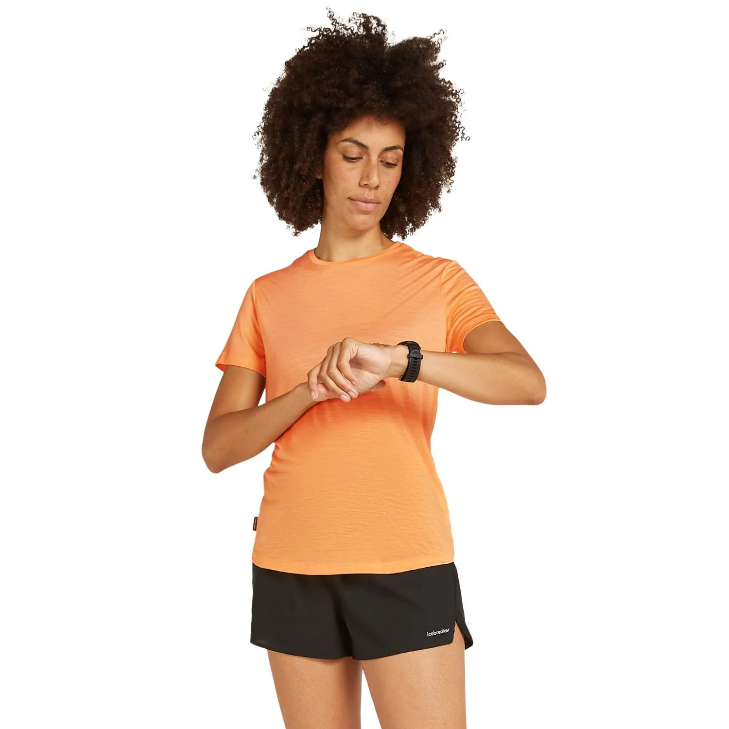 

Женская футболка из смесовой мериносовой шерсти Cool-Lite Sphere Icebreaker, Feldspar