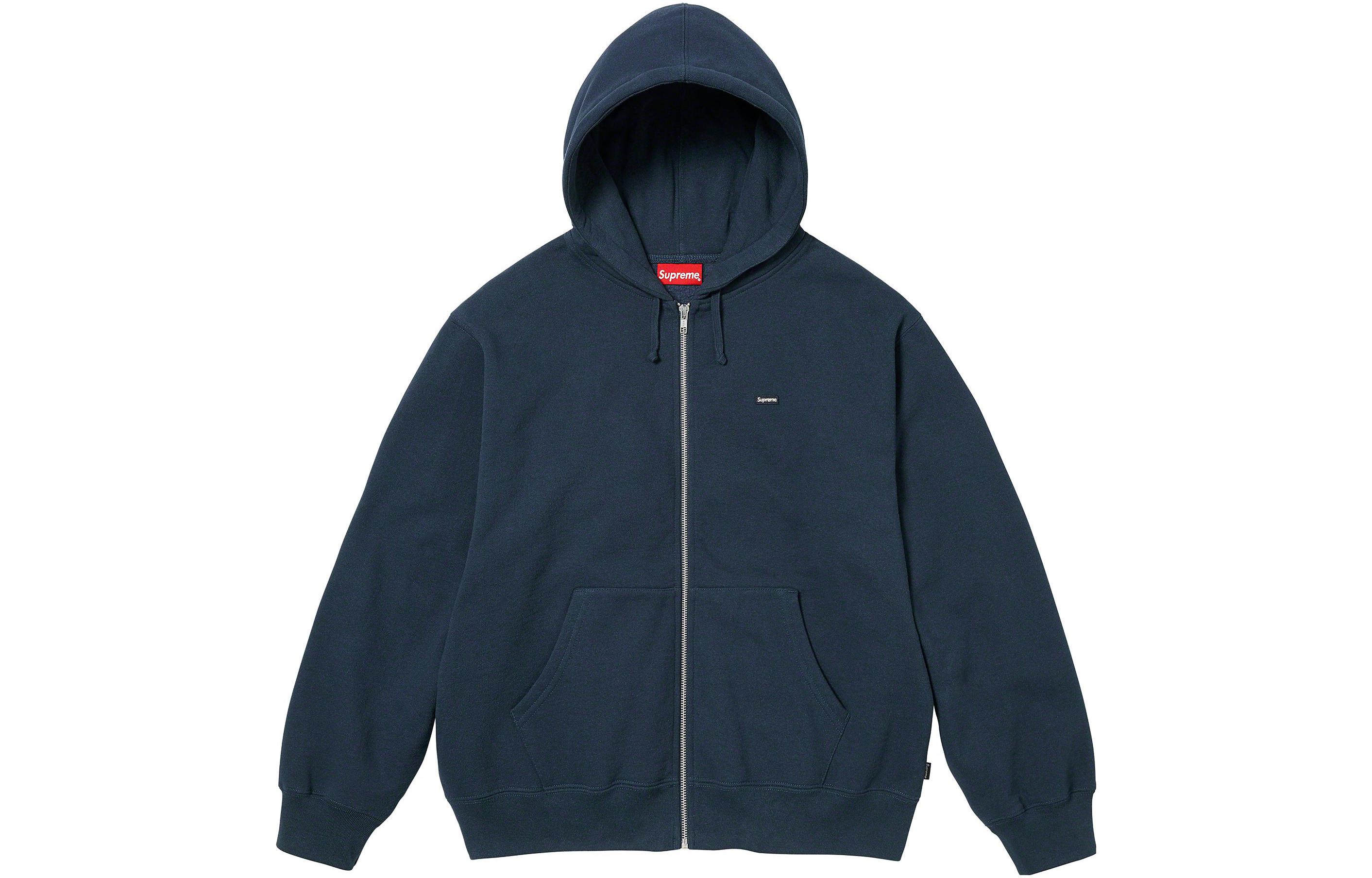 Футболка с капюшоном на молнии Supreme, цветочный принт — фото 2