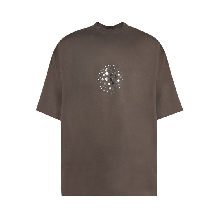 

Футболка Rick Owens Tommy T-Shirt Dust, коричневый