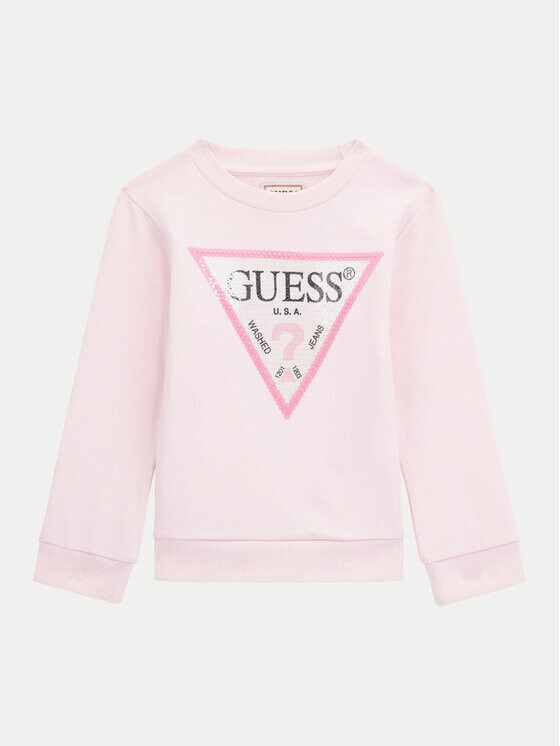 

Толстовка стандартного кроя Guess, розовый