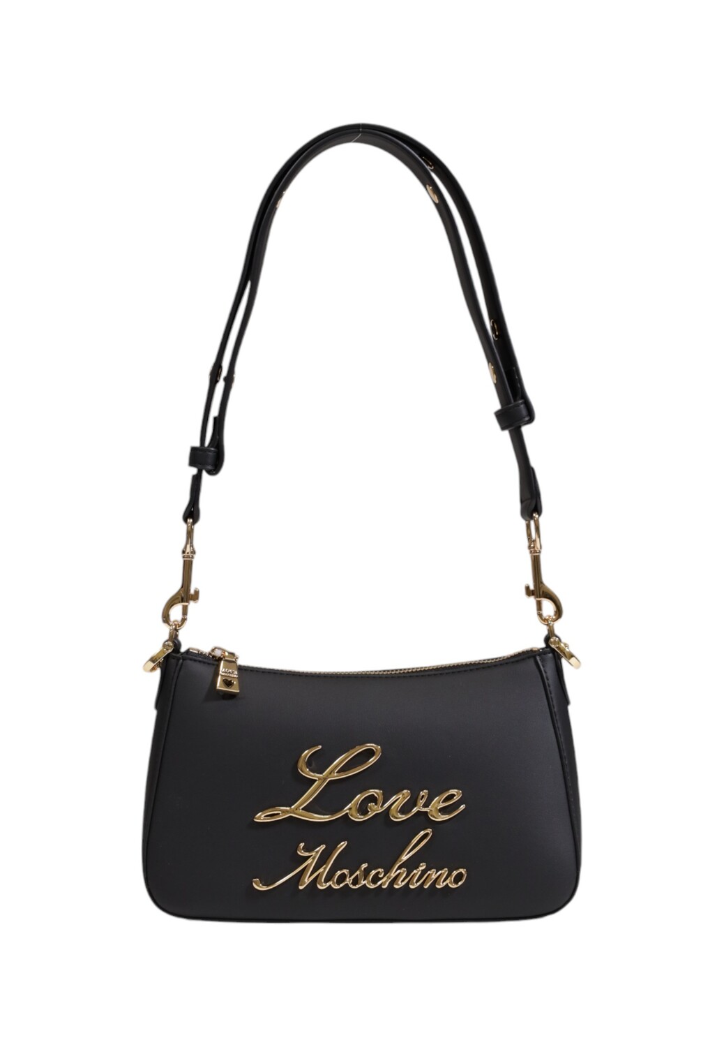 

Сумка Love Moschino хобо с логотипом, черный