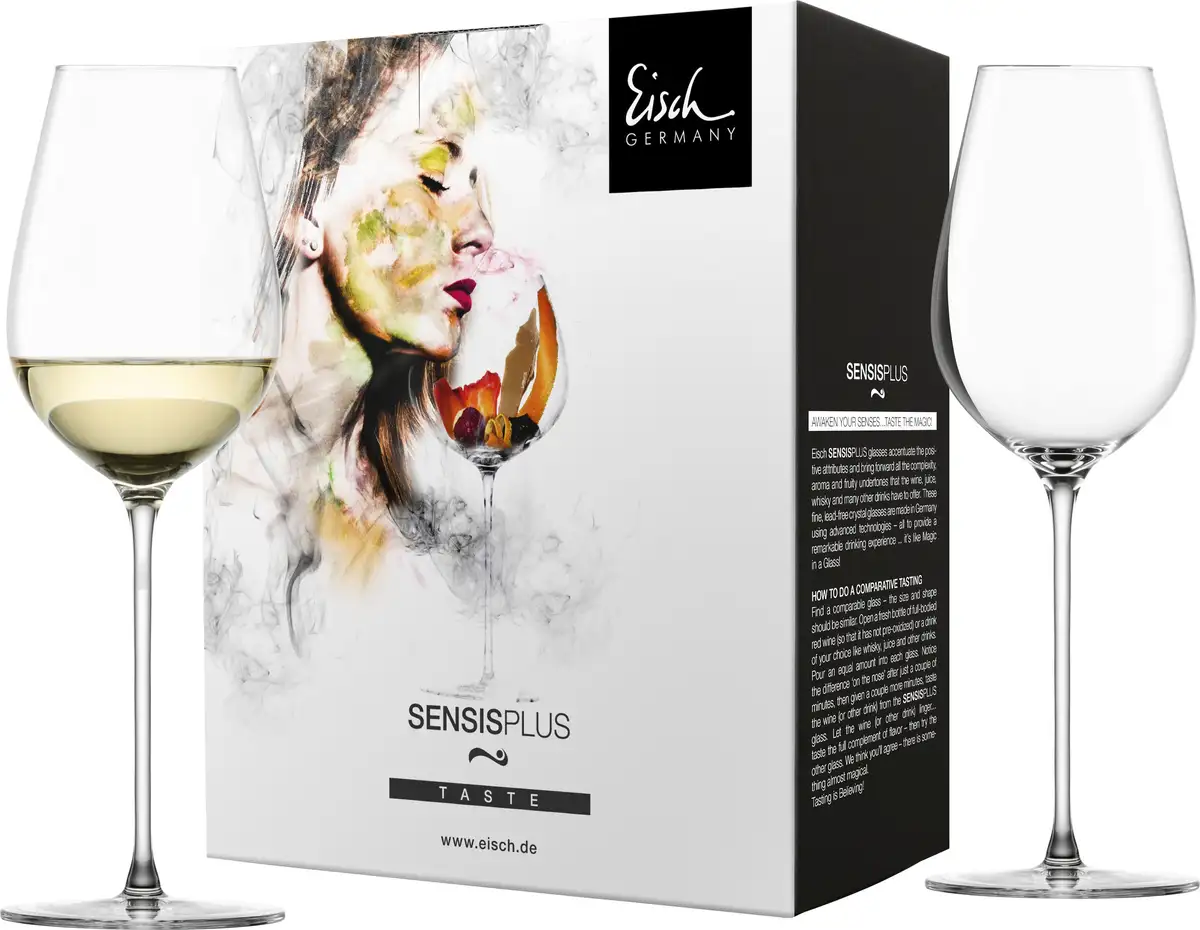 

Бокалы для шампанского Eisch "ESSENCA SENSISPLUS", (набор, 2 шт., 2 бокала в подарочной упаковке), бокалы круглые, 2 шт., 400 мл, производство Германия Ø 7,9х24,2 см, цвет transparent