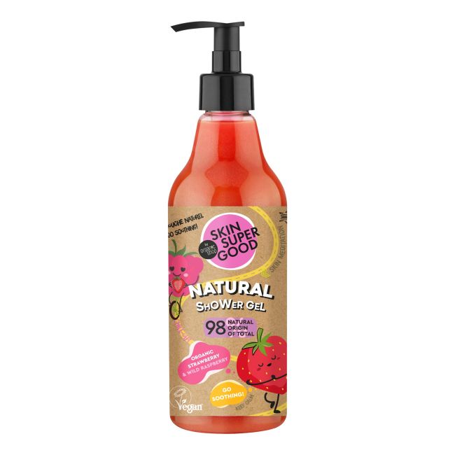 

Кожа супер хороший натуральный успокаивающий гель для душа Organic Shop, 500 мл