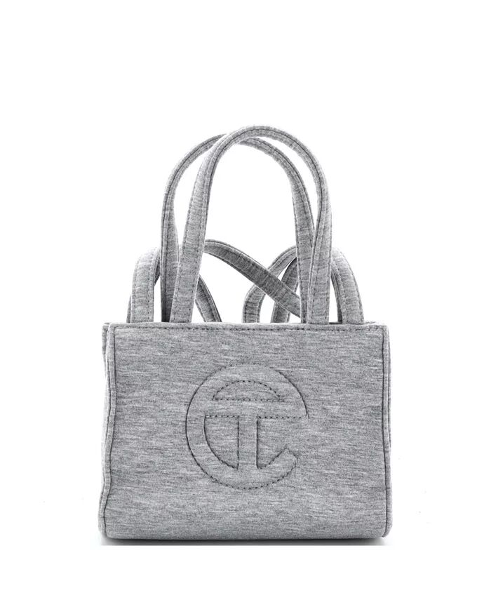 

Маленькая сумка-тоут UGG для шопинга из флиса Pre-Owned Telfar, серый