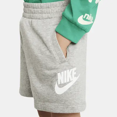 Шорты Nike Sportswear Club Toddler French Terry Shorts, темно-серый — фото 4
