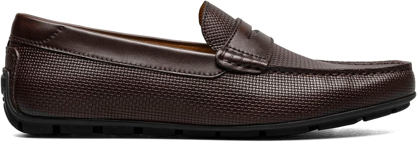Мужские слипоны Florsheim Motor Moc Toe Penny Driver, коричневый — фото 2
