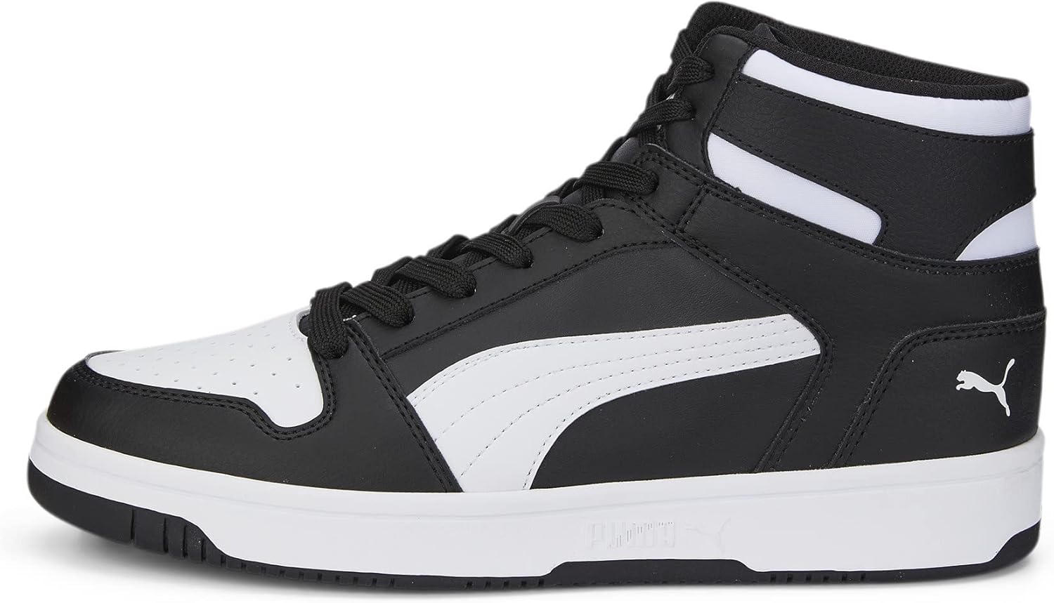 Мужские кроссовки PUMA Rebound Layup, белый/черный
