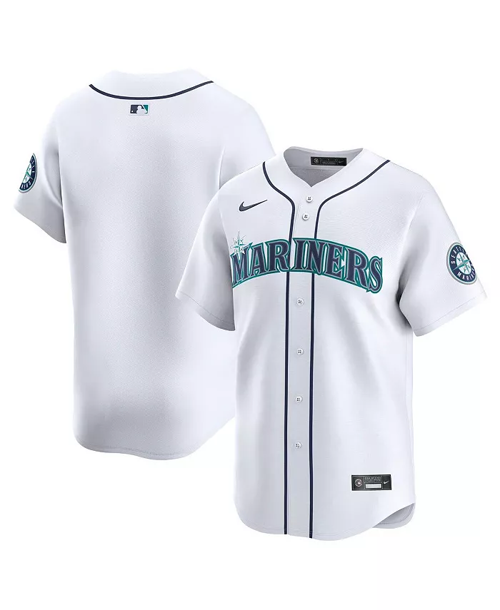 

Мужская белая домашняя лимитированная футболка Seattle Mariners Nike