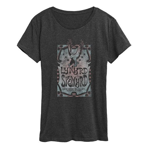 

Женская футболка Lynyrd Skynyrd с принтом и эффектом поношенности Licensed Character, Heather Charcoal, Черный, Женская футболка Lynyrd Skynyrd с принтом и эффектом поношенности Licensed Character, Heather Charcoal
