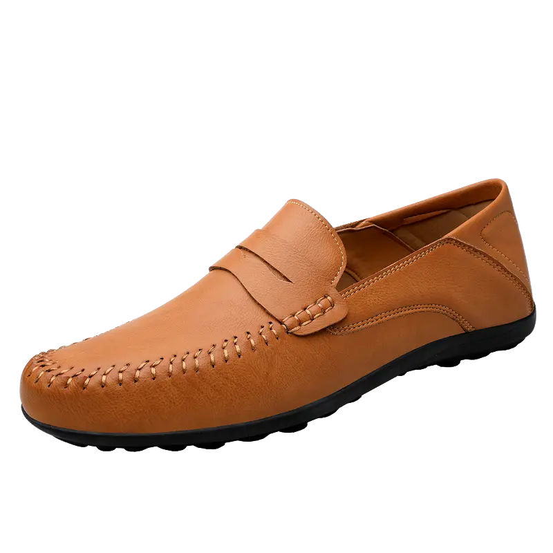 

Повседневные кожаные туфли мужские Low top H2, желтый