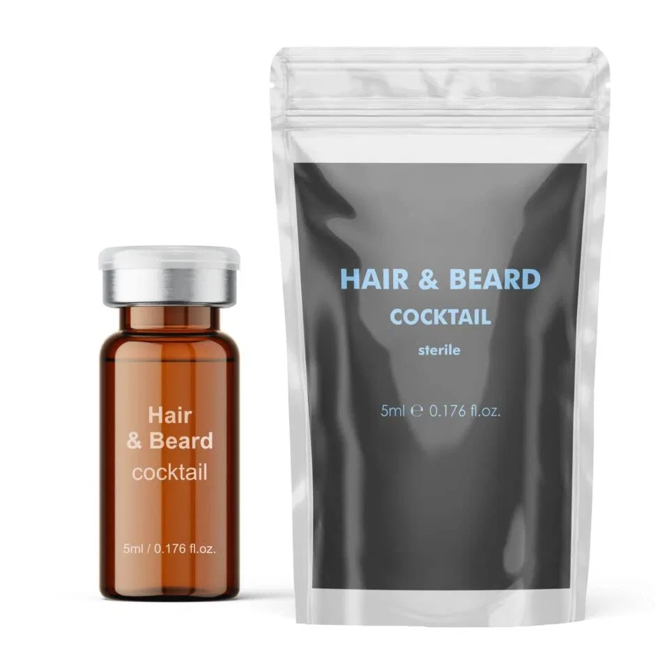 Сыворотка для микронидлинга «Hair & Beard Cocktail» от BB Shine Aura Monaco — фото 2