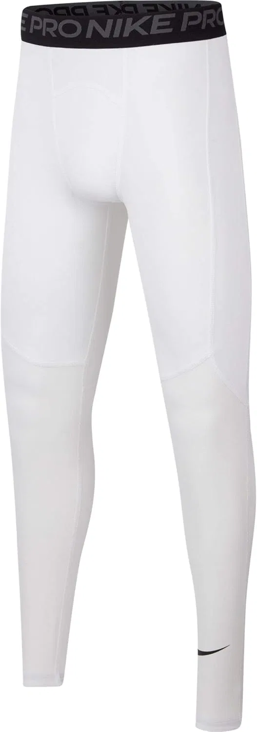 Леггинсы Nike Pro, белый/черный